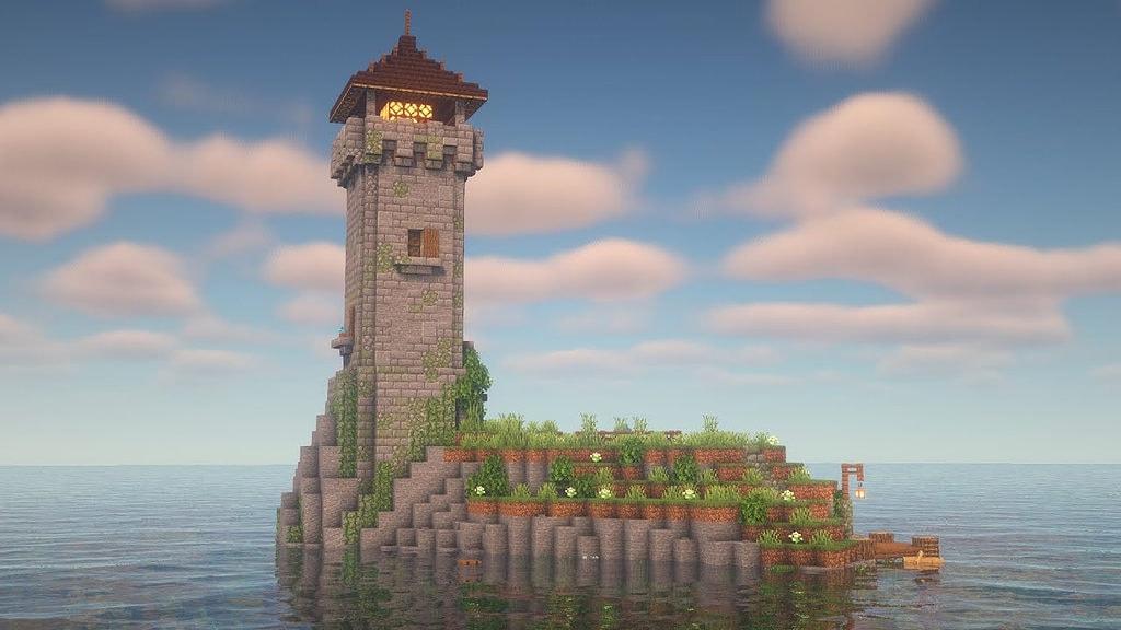 minecraft lighthouse