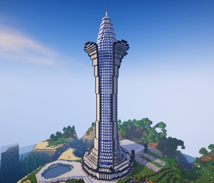 minecraft skyscraper