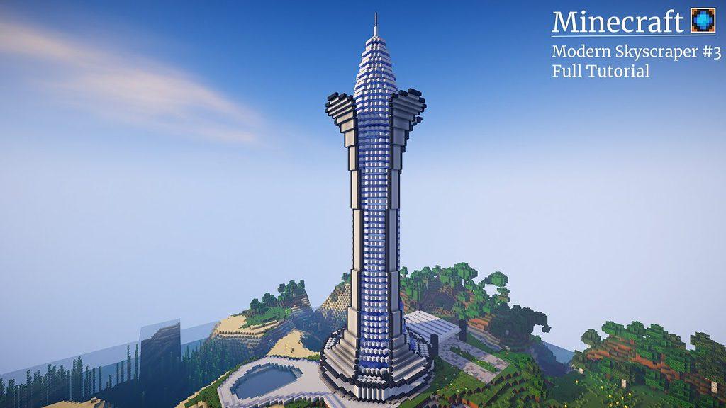 Minecraft skyscraper