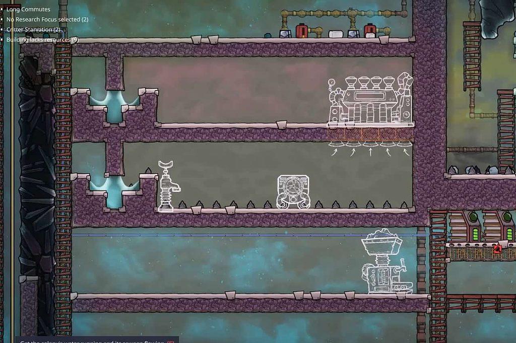 Oxygen Not Included Metal Refinery building