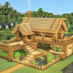 minecraft farmhouse