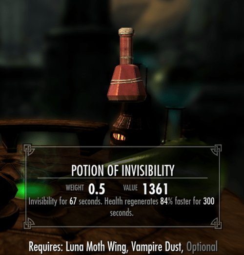 most expensive potions in skyrim