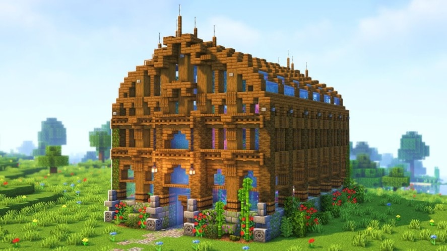 Minecraft Greenhouse Ideas