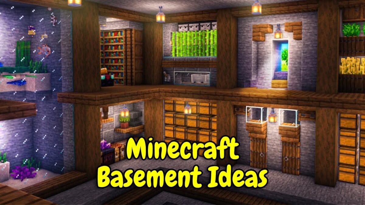 Minecraft Basement Idea