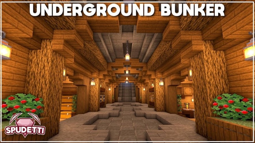 minecraft underground base idea