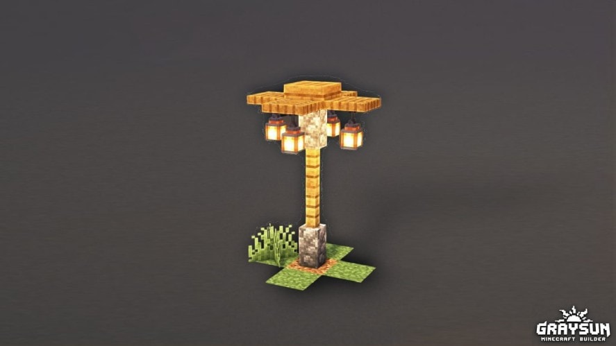 minecraft lamp design