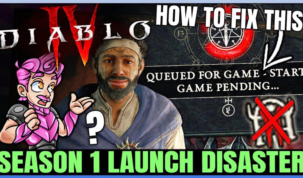 Diablo 4 - WARNING: Season 1 Problems, Infinite Que, Loading Glitch, Game Breaking Glitch & More!