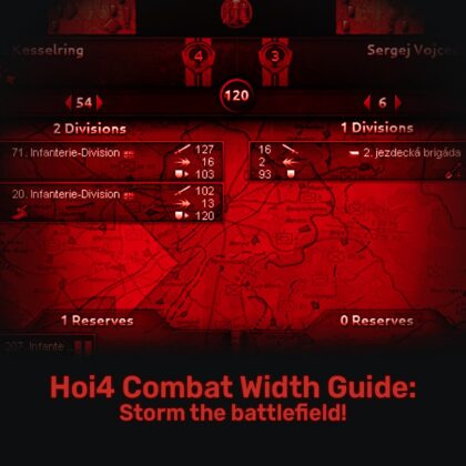 best combat width hoi4 guide